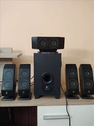 5.1 logitech x540 sistem zvučnika 