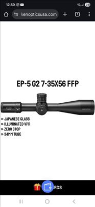Arken EP-5 GenII 7-35x56 FFP mrad optički nišan 