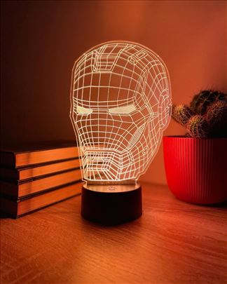 Ironman LED Lampa