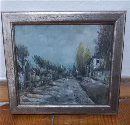 Marin Profaca, ulje na lesonitu