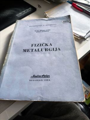 Bozic, Fizicka metalurgija, Naucna knjiga, 1964.