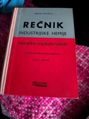 Đorđević, Recnik industrijske hemije, 1986.