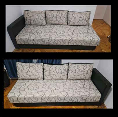 Krevet samac lezaj kauc trosed ŠxD 212x85 