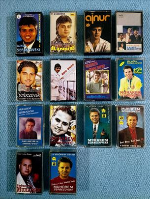 Muharem,Ajnur i Durmiš Serbezovski-14 albuma