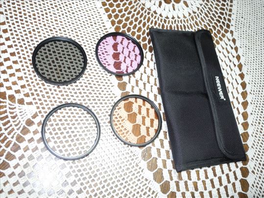 neewer filter kit 4 komada CIRCULAR PL UV 