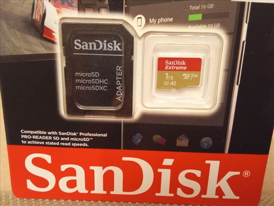 SanDisk SDXC 1TB Micro Extreme memorijska kartica
