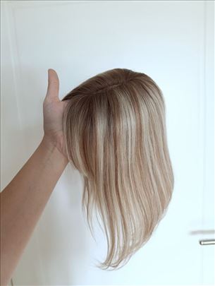 Tupe od prirodne kose šatirani sa šiškama