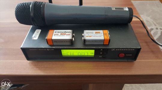 Bežični mikrofon SENNHEISER EW 100. Ko jednom zape