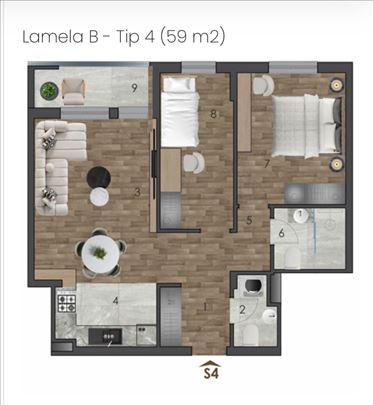 Cvetanova ćuprija, Zvezdara, novogradnja, PDV