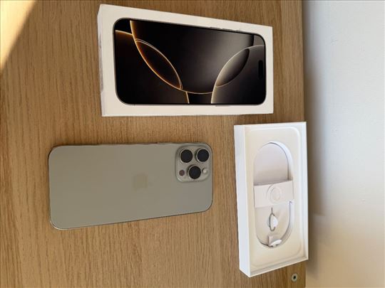 Iphone 16 Pro Max, Natural Titanium, 256GB
