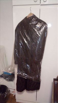 Novo  Svečana dugačka ženska moderna bunda