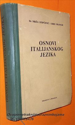 Osnovi italijanskog jezika Stipčević Franchi