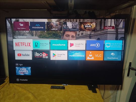  philips android 65puk7120/12 ultra hd 