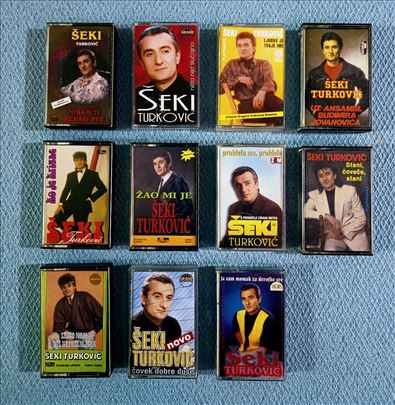 Šeki Turković-11 albuma-kaseta
