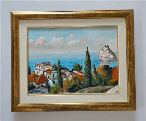 Ulje na platnu - More, pejzaz. Slika 20