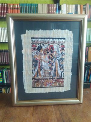 Uramljena egzotična slika iz Egipta