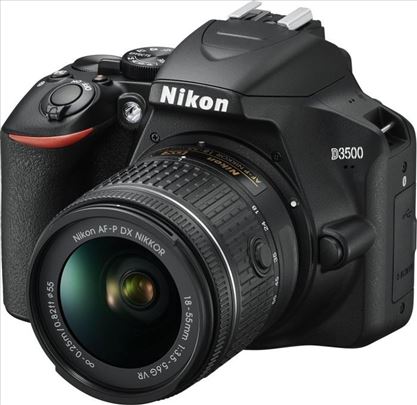 Nikon D3500 i dva objektiva