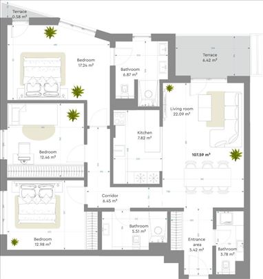 Novogradnja u blizini Darvinove pošte