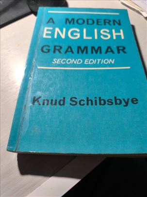 Schibsbye, A MODERN ENGLISH GRAMMAR, SECOND EDIT 