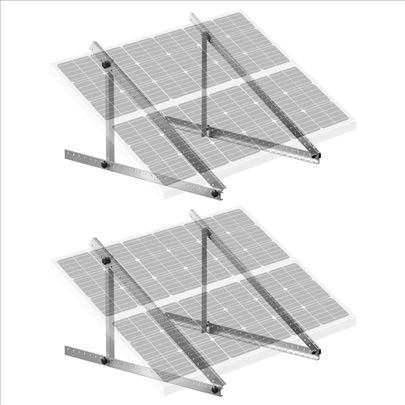 Set od 2 nosaca za solarne panele 114cm
