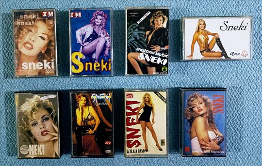 Snežana Babić Sneki-8 albuma-kaseta