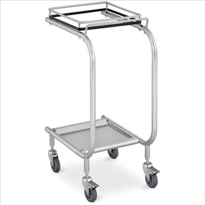 Držač za kese za smeće - srebrni 