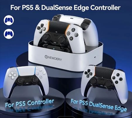 Dupli punjac za ps5 dzojstik sony PlayStation novo