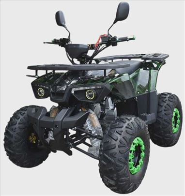 Kvad zeleni 125 kubika, cetvorotockas za decu