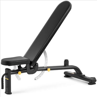 Nagnuta klupa - podesiva