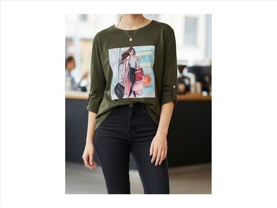 Nova Pampella Majica sa Trendi Ilustracijom 