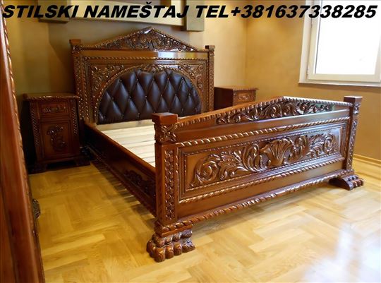 Stilski bračni krevet,Royal,novo