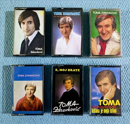 Toma Zdravković-6 albuma-kaseta