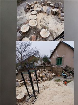 Usluzno Secenje Cepanje Unosenje Drva
