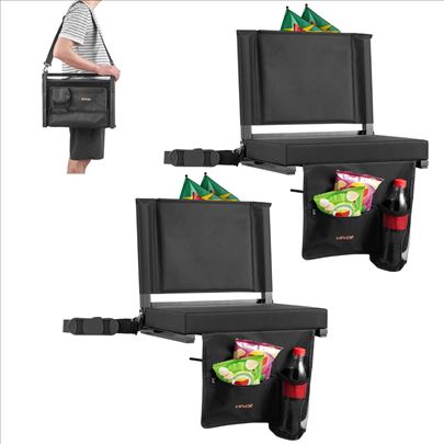 2 Komada stadionske stolice za tribine tapacirane