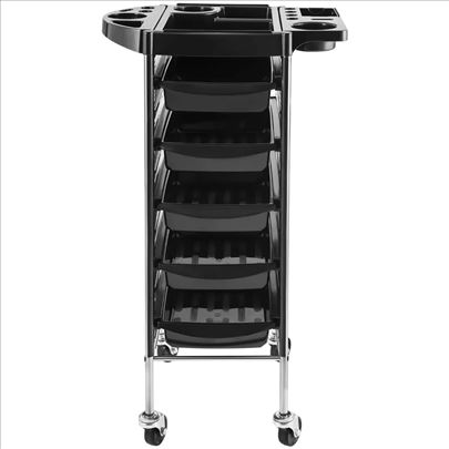 Frizerska kolica - polica - 5 fioka