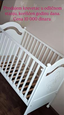 Krevetac i dusek za bebe