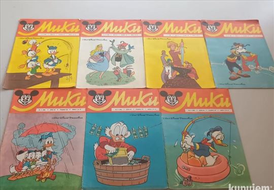 Miki 1968. god. Lot odlični sve ili komad Disney