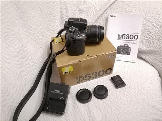 Nikon D5300 sa obj. 18-55 5074 okidanja
