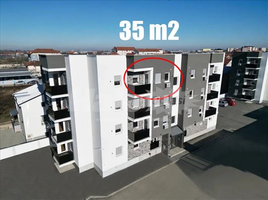 Novogradnja Altina stan 35 m2, useljiv, samo keš