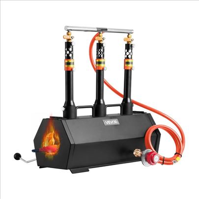 Pec za kovanje na gas, 3gorionika, 1427stepeni