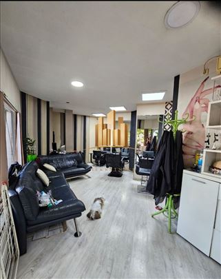 Poslovni prostor-frizerski salon, opremljen