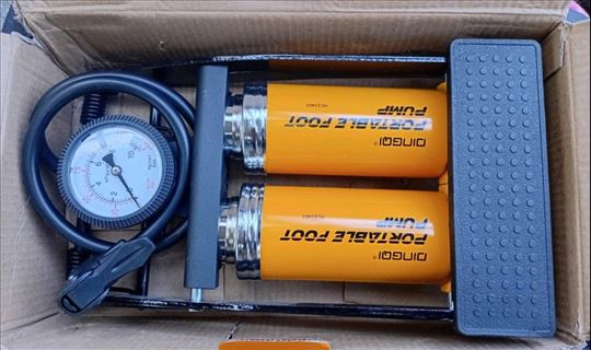 Pumpa nožna sa dva klipa