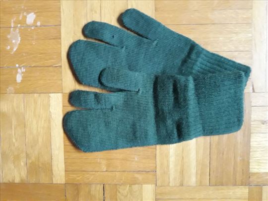 Rukavice vojničke zelene pamučne M10