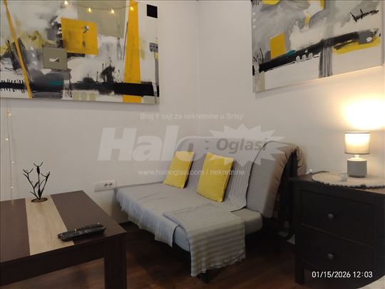 Stan sa balkonom 35m2 kod Bajloni Pijace