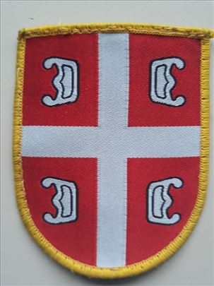 Amblem Vojska Srbije (crveni, original)