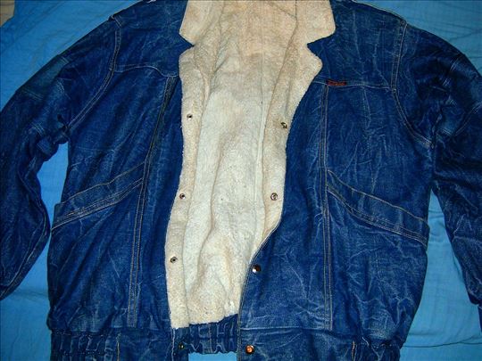 CARRERA teksas jakna sa krznom