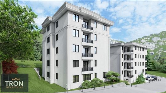 Dvosoban stan u izgradnji kod Slatine 42,84m2