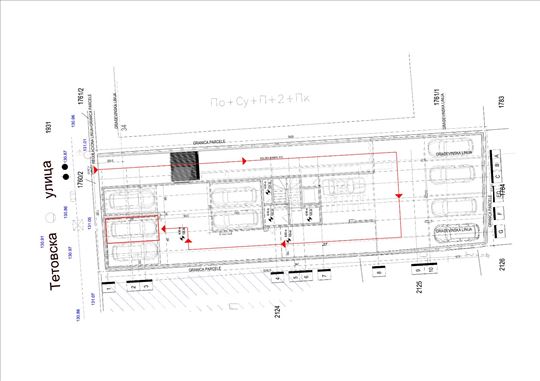 Garažno mesto Tetovska 32