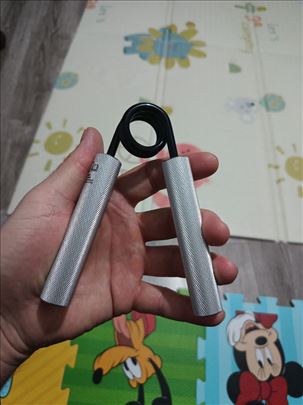 Gorila opruga za jačanje šake hrom/crna 45KG- NOVO