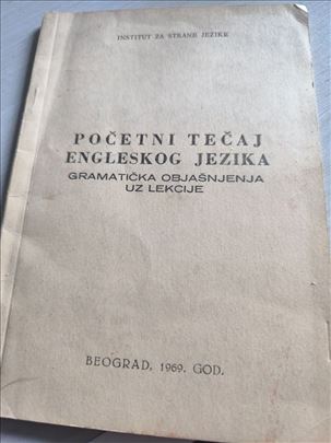 Inst. Pocetni tecaj engl. jezika, 1969